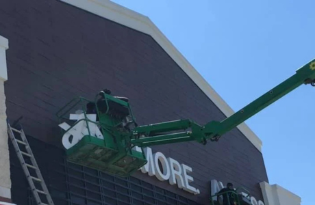 target store gainesville sign