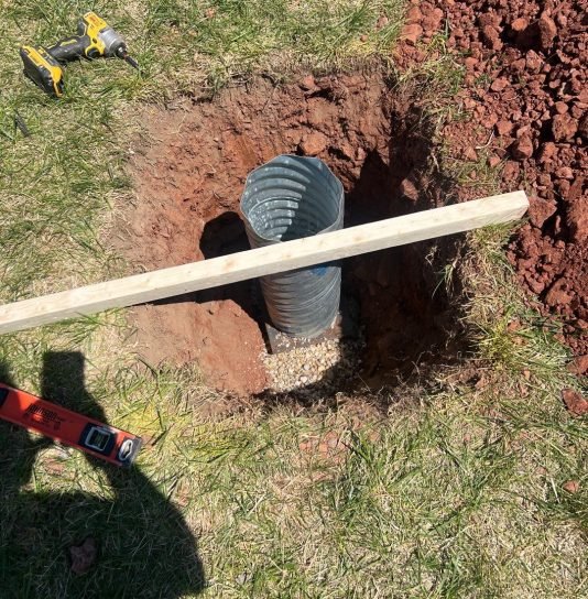 flag pole install ashburn 03