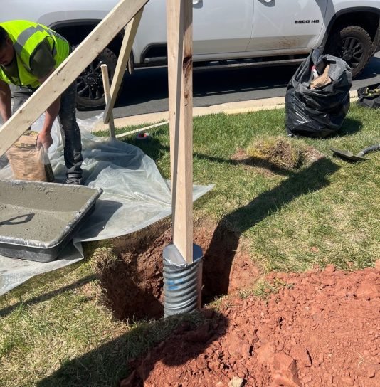 flag pole install ashburn 06